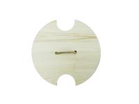 Крышка к запарнику 16л с пластик.вставкой