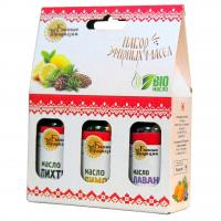 Набор эфирных масел Пихта, Лимон, Лаванда, 3шт по 15 мл, Банные Традиции в Москве
