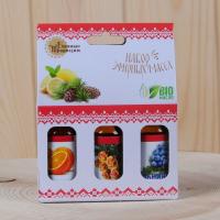 Набор масел  "Банные Традиции" 3*15 мл (апел-н, пихта, можж-к)   в Москве