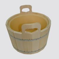 Шайка 12л с пластик.вставкой (липа) СК