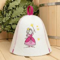 Шапка малая "Принцесса - фея", полушерсть