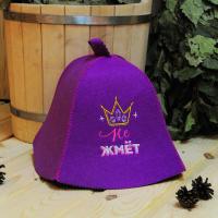 Шапка для бани и сауны женская Корона не жмёт