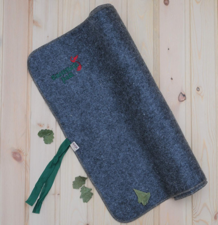 Лежак для бани Банный рай, полушерсть, 180*60 см в Москве