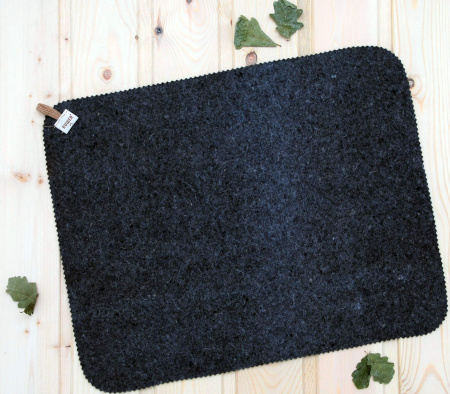 Коврик для бани Универсальный, войлок 100%, 48*38 см в Москве